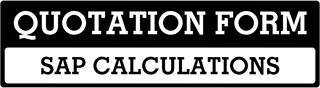 SAP Calculations Quote  For Ealing
